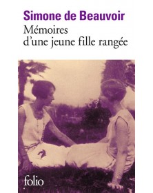 Mémoires d'une jeune fille rangée - Simone de Beauvoir Folio - 1