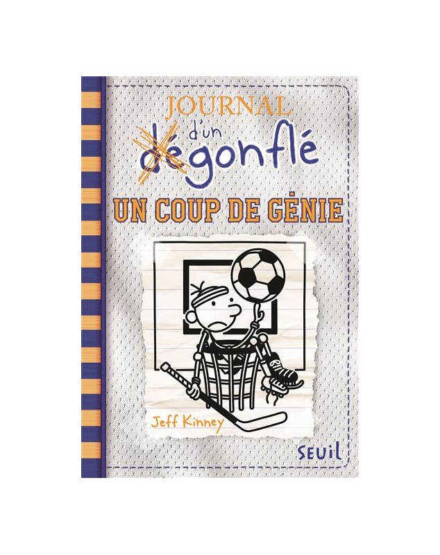 Journal d'un dégonflé, tome 16 : Un Coup de génie - Jeff Kinney - 1