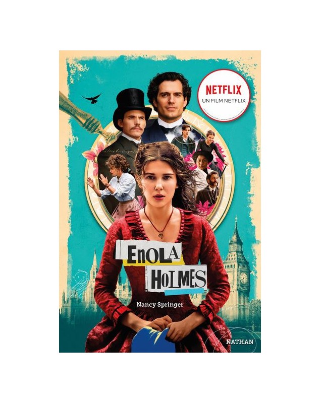 Enola Holmes - Tome 1 : Les Enquêtes d'Enola Holmes - tome 1 La double disparition -Edition film - 1