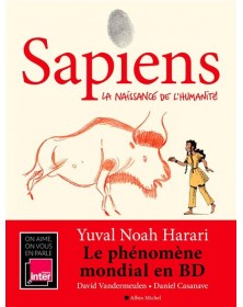 Sapiens - La naissance de l'humanité Tome 1 (BD) - Yuval Noah Harari - 1